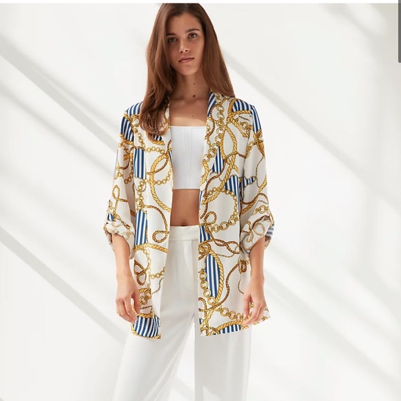 BABATON Kahlo Nautical Chain Mid Robe Jacket - Picture 1 of 4